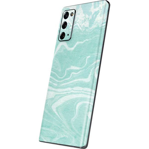 Mint Marbling Galaxy Note20 5G Skin